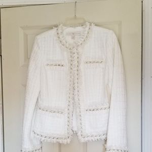 NWT Parisian Jacket - Pure White